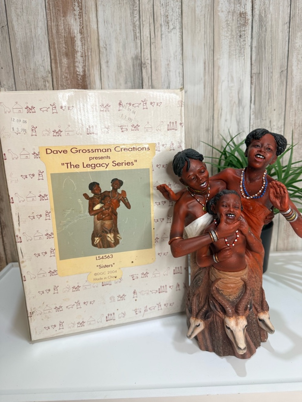David Grossman Creations Legacy Series Sisters Statue 2004